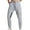 Gray, variant on Yaoyar Men's Fashion Casual Jogger Trousers Sweatpants Drawstring Workout Running Cargo Athletic Pencil Pants(Navy,2XL)