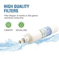 thumbnail image 4 of Swift Green Filters SGF-ZS48 Filtre à Eau de Réfrigérateur Compatible pour 4204496, 4290510 (Lot de 3), 4 of 7