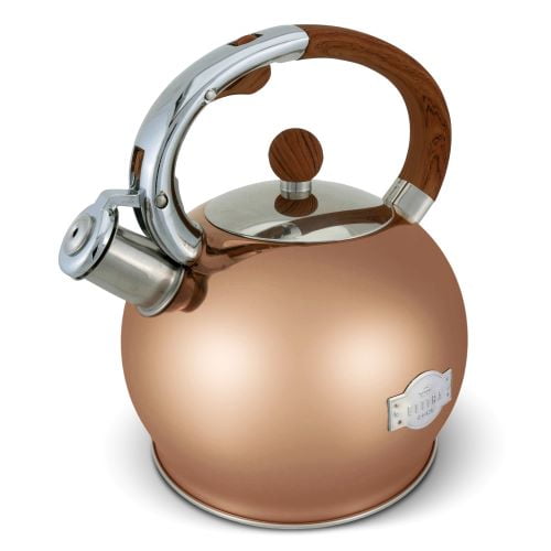 2.6L High Quality Stainless Steel Whistling Teapot Kettle for home camping 