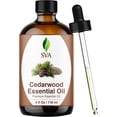 thumbnail image 5 of SVA Cedarwood Essential Oil – 4 Fl Oz – 100% Natural Cedar Cupressus Funebris Oil - for Diffuser, Hair Care, Face, Skin Care, Aromatherapy, Scalp and Body Massage, Soap and Candles - with Dropper, 5 of 7