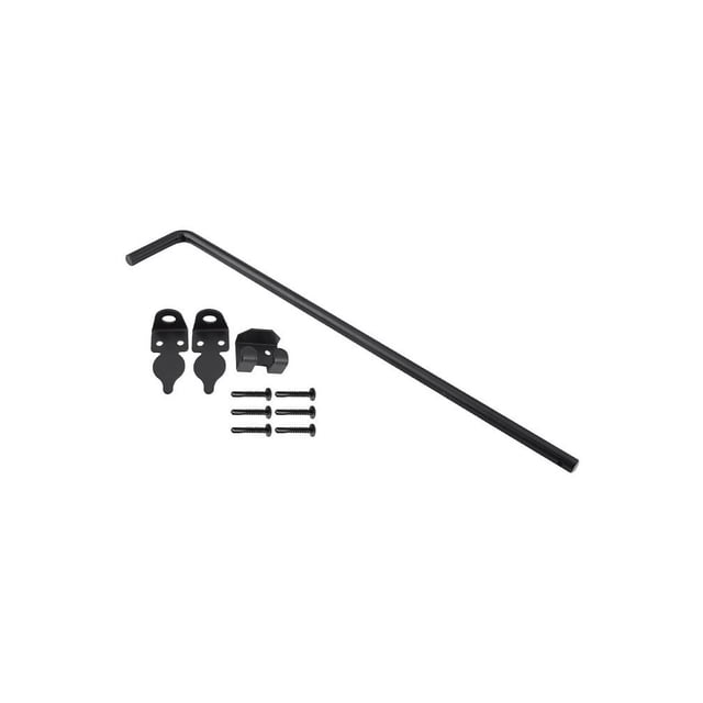 Cane Bolt Steel Gate Ground Latch For Wood Pvc Vinyl Metal Fences Door Hardware