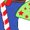Royal Blue, variant on Inktastic Christmas Snowman in Top Hat with Candy Cane Boys or Girls Long Sleeve Toddler T-Shirt