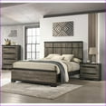thumbnail image 5 of Chests & Wardrobes: Contemporary 4-Drawer Wooden Chest, Brown Gray Finish | Brown | Wood, 5 of 5