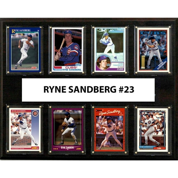 Ryne Sandberg Chicago Cubs 12'' x 15'' Plaque