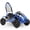 Blue, variant on 98cc Mud Gas Powered Go Kart Full Suspension, 4-Stroke Off-Road Kart with Roll Cage Safety Bar and Metal Throttle, Maximum Speed 25 MPH, 2.5 HP, Blue