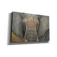 thumbnail image 2 of Epic Graffiti 'Tattooed Elephant' by Britt Hallowell, Canvas Wall Art, 34"x26", 2 of 8