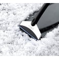 thumbnail image 3 of Stainless Steel Mini Car Vehicle Snow Shovel Ice Scraper Removal Cleaning Tool ，Gray, 3 of 6
