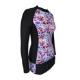 thumbnail image 3 of Traje de Baño Op Talla CH Tankini Manga Larga Floral Multicolor, 3 of 4