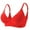 Red, variant on Amidoa Push-up Bras for Women Smoothing Beige Seamless Solid Bra Women's Lingerie L