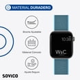 thumbnail image 4 of Correa de Nylon para Apple Watch - SOVICO - Ajustable & Cómodo - 42/44/45 mm, 4 of 5