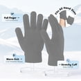 thumbnail image 4 of Cooraby 3 Pairs Kid's Winter Gloves Thick Warm Knitted Gloves Children Cold Weather Gloves, 4 of 7