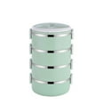 thumbnail image 1 of Tableware Stainless Steel Bowl Stainless Steel Insulated Lunch Box Stacking Food Containers Popular Pick, 1 of 1