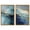 Gold Frame, variant on Navy Luster Veins Set Canvas Print Sage Gold Wall Art Set by Art Remedy, Gold Frame, 16 x 24