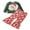 Green, variant on GXFC Toddler Girl Christmas Holiday Party Outfits Clothes 9M 1T 2T 3T 4T Kids Girls Long Sleeve Santa Print Sweatshirt+Checkerboard Pants 2Pcs Holiday-themed Clothing for Children Girl