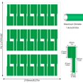 thumbnail image 3 of 360 Pieces Cable Labels, 12 Sheets Self Adhesive Waterproof Tear Resistant Cable Label, for Marking Organize Wire Cables (12 Colors), 3 of 5