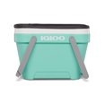 thumbnail image 2 of Igloo 25 QT Hard Sided Ice Chest Cooler, Green, 2 of 13