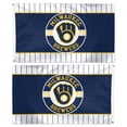 thumbnail image 3 of WinCraft Milwaukee Brewers 3' x 5' Applique Flag, 3 of 3