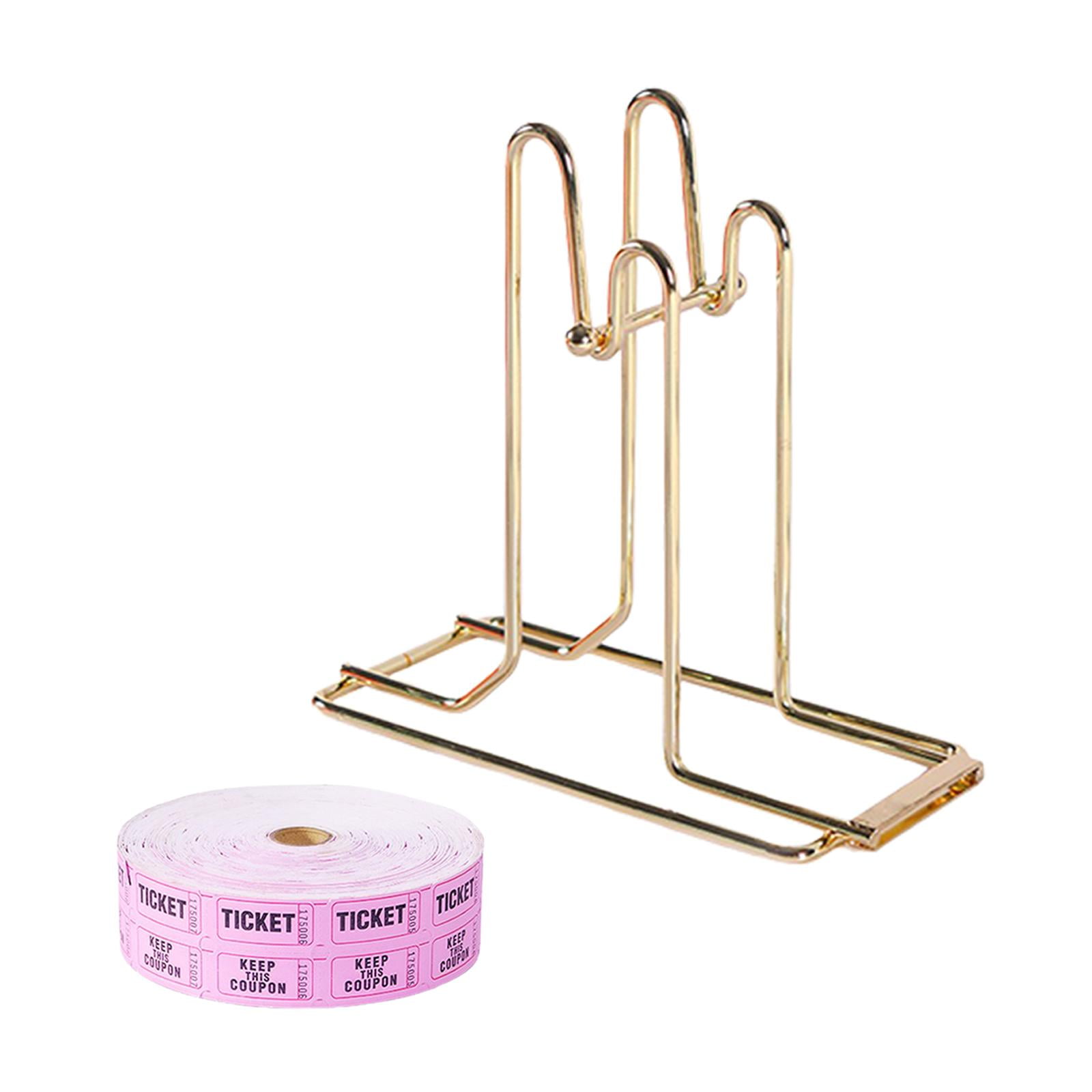 Suteck Tambor De Rifa Chapado En Latón De 11 X 8 Pulgadas, Boletos Giratorios De Lotería Con Mango Giratorio De Madera Para Fiesta De Boleta De Casino, Bingo, Gran Capacidad Para