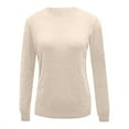 thumbnail image 4 of Women Sweaters Fall Outfits for Women Casual Pullover Sweater With Round Neck In Blend for Stylish Everyday Wear, 4 of 4