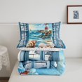 thumbnail image 5 of Erosebridal Aqua Soccer Helmet Area Rugs For Living Room 6'6" x 4'11", Football Game Bedroom Decor, Sports Theme Decor, Non Slip, 5 of 8
