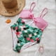 thumbnail image 2 of Traje de baño de una pieza de talla grande para mujer, traje de baño con control de barriga, corbata cruzada, correas anchas Zhivalor CZMR-ZC336-3, 2 of 6