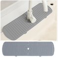 thumbnail image 1 of Protector contra salpicaduras de fregadero de silicona para soporte de esponja para fregadero de cocina y baño, 1 of 3