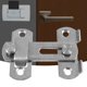 thumbnail image 5 of Juego de 2 pestillos deslizantes para puerta de portón de 20 x 50 x 70 mm, 1 juego A y 1 juego B, 5 of 8