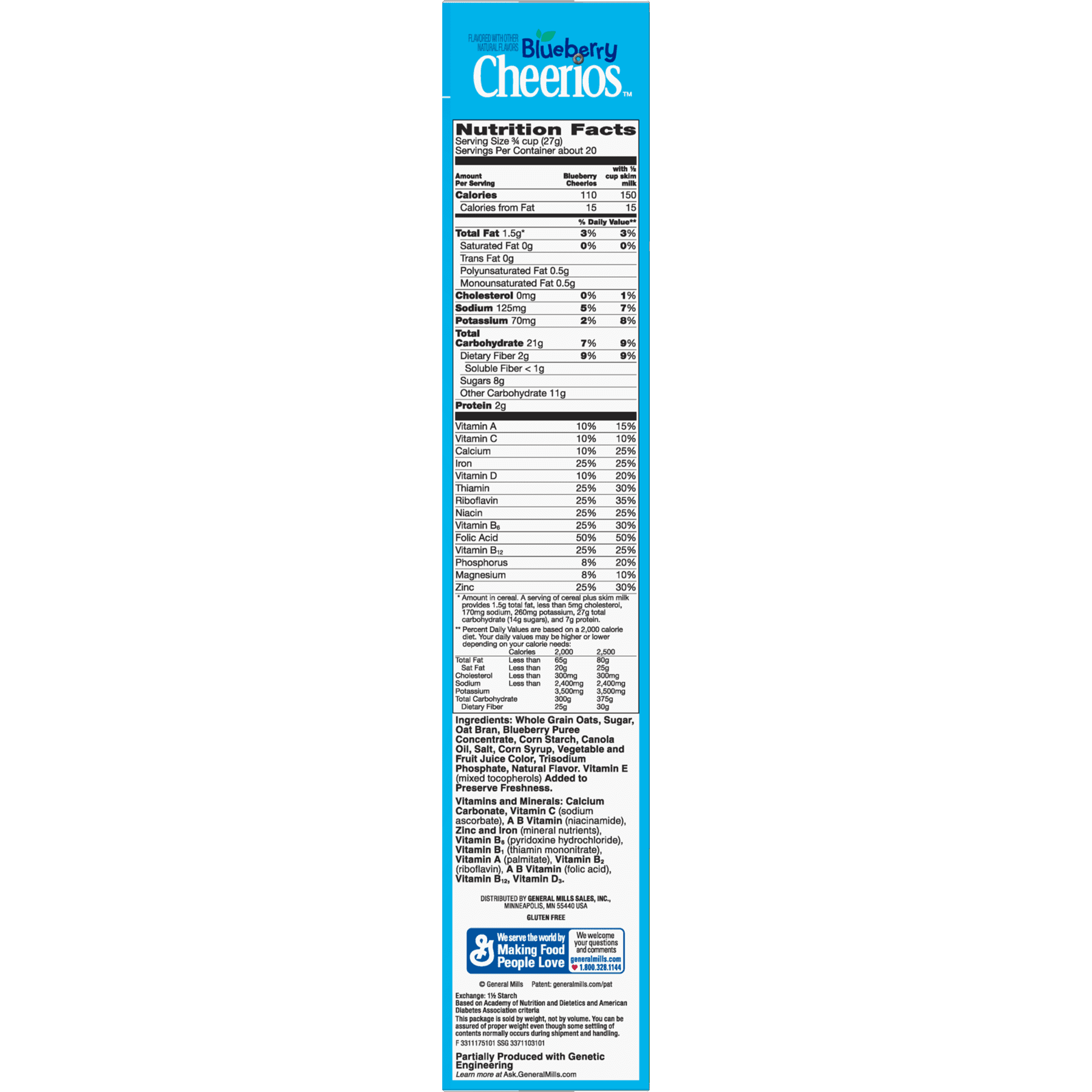 Cheerios Nutrition Information Besto Blog