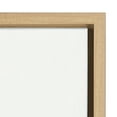 thumbnail image 3 of Kate and Laurel Sylvie Blue Blooms Framed Canvas Wall Art by Patricia Shaw 23x33 Natural Decorative Floral Art for Wall, 3 of 8