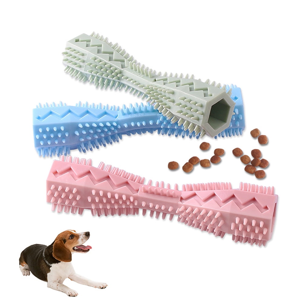 Gemdeck Dog Teething Chew Toys Puppy Toothbrush Teeth Clean Toys for