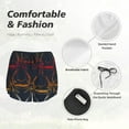 thumbnail image 6 of Fotbe Cartoon Sharks Womens High Waist Running Shorts Athletic Workout Quick Dry Shorts for Women with Pockets Gym Yoga Summer Shorts-, 6 of 9
