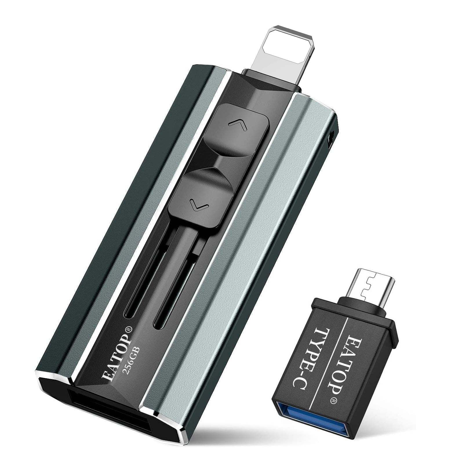 External Storage For iPhone/iPad Metal USB Flash Drive Gift Memory Stick 