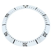 Bezel Insert For 41mm Omega Seamaster 300m 2252.50 Watch Auto Silver Gray