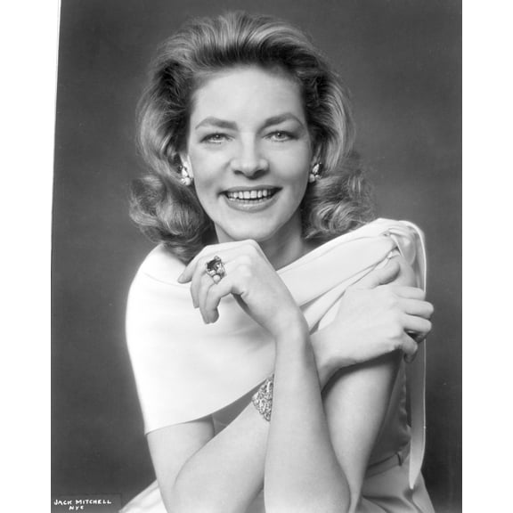 Lauren Bacall smiling Photo Print (8 x 10)