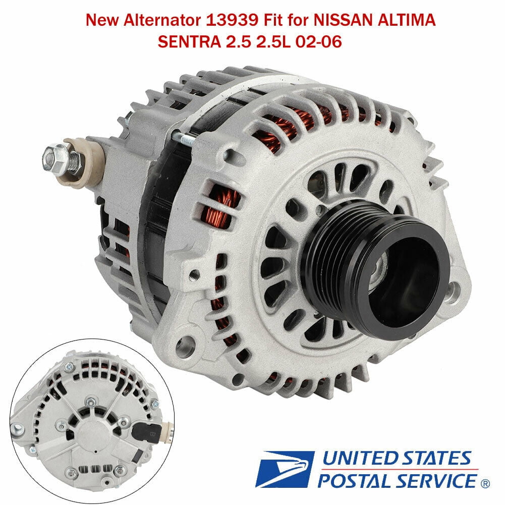 New Alternator for NISSAN ALTIMA SENTRA 2.5 2.5L 20022006 13939 LR1100