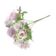 thumbnail image 3 of Flor de peonía artificial oficina en casa ramo floral decoración fiesta tela de seda peonía falsa, azul claro tholdsy HA6619-05B, 3 of 6
