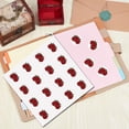 thumbnail image 4 of 128Pcs Rose Planner Stickers Small Flower Vinyl Decal Self-Adhesive Waterproof Sticker Red Round Bulk Stickers for Scrapbooking Envelope Water Bottle Laptop Junk Journal Collage 2.5x2.5cm, 4 of 6