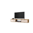 thumbnail image 3 of Manhattan Comfort Liberty 62.99 Floating Entertainment Center-Color:Cinnamon and Off White, 3 of 3