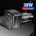 thumbnail image 6 of 4-Port Car Charger For phone Fast Charge PD 20W Type C USB Adapter, 6 of 8