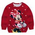 thumbnail image 1 of Bebé niños niñas Mickey Mouse sudaderas con capucha moda Minnie sudaderas niños niños manga larga dibujos animados niños Anime estampado 3D ropa 3T Gao Jinjia LED, 1 of 2
