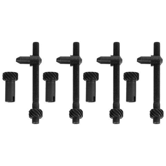 OULII 4Sets Chain Adjuster Bolt Tensioner Black for Drill Use Quick Install Chainsaw Maintenance Tool