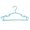 Blue, variant on Organizer Storage Bags under Bed Boot Organizer Cloth Bag with Zipper under The Bed Storage in Closet Kids Hanger Pants Clip Kids Hanger Drying Clothes Rack Baby Color Thickened
