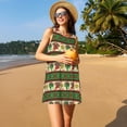thumbnail image 3 of Haiem Vintage Mexican for Women’s Summer Dresses – Casual Sleeveless Tank Loose Sundress, Lightweight Beach Dress, 3 of 7