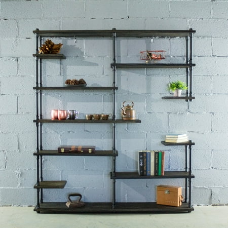 Os Home And Office Model P64 Bs 64 Inch Wide Large 11 Shelf Pipe Os Home And Office Model P64 Bs 64 Inch Wide Large 11 Shelf