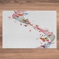 thumbnail image 3 of Ambesonne Music Jigsaw Puzzle Durable Cardboard, Colorful Notes Butterfly, 1000 pcs, Multicolor, 3 of 5