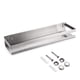 thumbnail image 1 of OwnMy Estante de ducha de baño de acero inoxidable, cesta de cocina, estante para carrito de ducha, estantes flotantes de almacenamiento de baño de metal inoxidable, estante rectangular de esquina de, 1 of 1