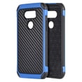 thumbnail image 3 of LG G5 TOUGH HYBRID CASE BLACK + BLUE PC WITH CARBON FIBER FINISH LUXMO No, 3 of 16