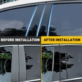 thumbnail image 3 of Moldura De Puerta De Pilar B, PC Resistente A La Abrasión Fácil De Instalar Moldura De Puerta De Poste De Pilar B Negro Brillante Resistente Y Duradera Para Hilux 2015 A 2023, 3 of 7