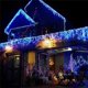 thumbnail image 4 of Lluvia De Hielo Luces De Hadas Navidad Luces De Hadas Carámbano Cadena De Luz Al Aire Libre (Azul) Ee. Uu.10M 100 Led Speravity HA018383-00, 4 of 6