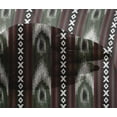 thumbnail image 4 of oneOone Viscose Chiffon Fabric Stripe & Geometric Ikat Print Fabric BTY 42 Inch Wide, 4 of 4